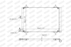 WALKER WCD00401 — Radiator aer condiționat