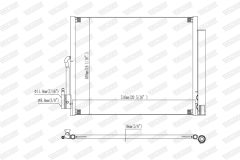 WALKER WCD00444 — Radiator aer condiționat