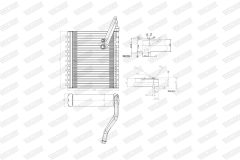WALKER WEV00039 — Evaporator aer condiționat