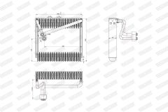 WALKER WEV00064 — Evaporator aer condiționat