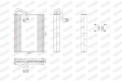 WALKER WEV00074 — Evaporator aer condiționat