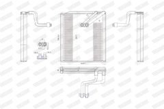 WALKER WEV00087 — Испаритель кондиционера