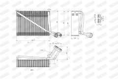 WALKER WEV00096 — Evaporator aer condiționat
