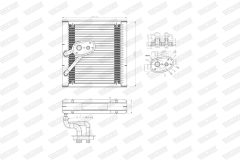 WALKER WEV00149 — Испаритель кондиционера