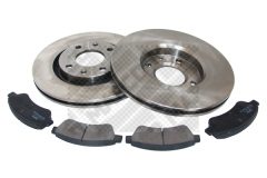 MAPCO 47455 — Set discuri și plăcuțe de frână