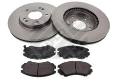 MAPCO 47553 — Комплект тормозных дисков и колодок