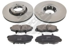 MAPCO 47665 — Комплект тормозных дисков и колодок