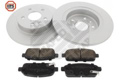 MAPCO 47854HPS — Комплект тормозных дисков и колодок