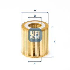 UFI 25.191.00 — Масляный фильтр
