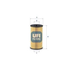 UFI 25.267.00 — Масляный фильтр