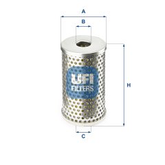 UFI 25.406.01 — Filtru de ulei