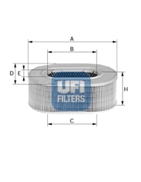 UFI 27.648.00 — Фильтр воздушный