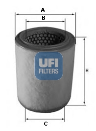 UFI 27.592.00 — Filtru de aer