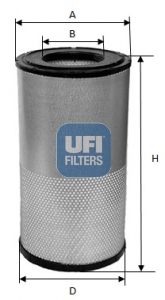 UFI 27.518.00 — Фильтр воздушный
