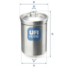UFI 31.502.00 — Топливный фильтр