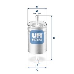 UFI 31.611.00 — Топливный фильтр