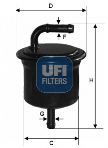 UFI 31.716.00 — Топливный фильтр