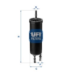 UFI 31.962.00 — Топливный фильтр