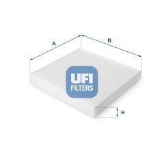 UFI 53.123.00 — Filtru habitaclu