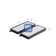 UFI 53.398.00 — Салонный фильтр