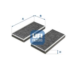 UFI 54.283.00 — Салонный фильтр