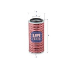 UFI 27.622.00 — Filtru de aer