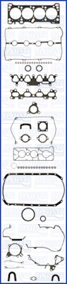 AJUSA 50128100 — Полный набор прокладок двигателя