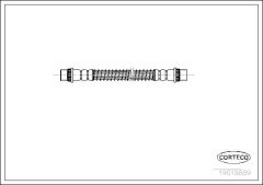 CORTECO 19018889 — Тормозной шланг