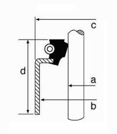 CORTECO 19025735 — Simering supapă