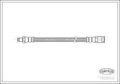 CORTECO 19026435 — Furtun de frână
