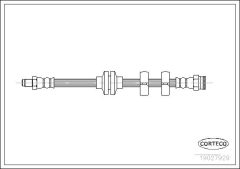 CORTECO 19027929 — Тормозной шланг