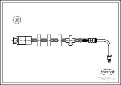 CORTECO 19032700 — Furtun de frână