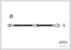 CORTECO 19033550 — Furtun de frână