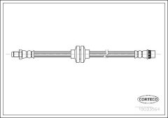 CORTECO 19033564 — Furtun de frână