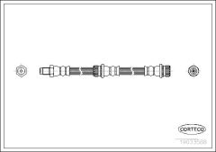 CORTECO 19033588 — Furtun de frână