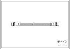 CORTECO 19034950 — Furtun de frână