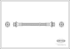 CORTECO 19035875 — Furtun de frână