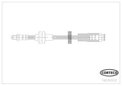 CORTECO 19036502 — Furtun de frână