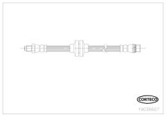 CORTECO 19036607 — Furtun de frână