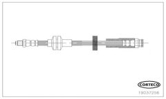 CORTECO 19037256 — Furtun de frână