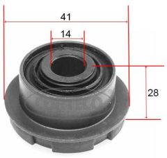 CORTECO 21652777 — Сайлентблок рычага подвески