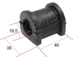 CORTECO 80000510 — Suport bară stabilizatoare