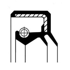 CORTECO 49378761 — Уплотнительное кольцо ступицы колеса