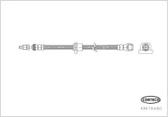 CORTECO 49478480 — Furtun de frână