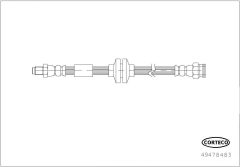 CORTECO 49478483 — Тормозной шланг