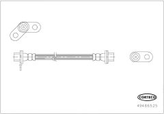 CORTECO 49486525 — Тормозной шланг