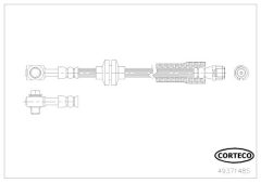CORTECO 49371485 — Furtun de frână