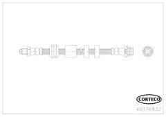 CORTECO 49374832 — Тормозной шланг