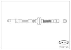 CORTECO 49384125 — Тормозной шланг