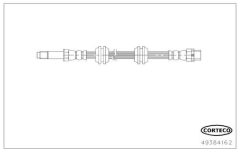 CORTECO 49384162 — Furtun de frână